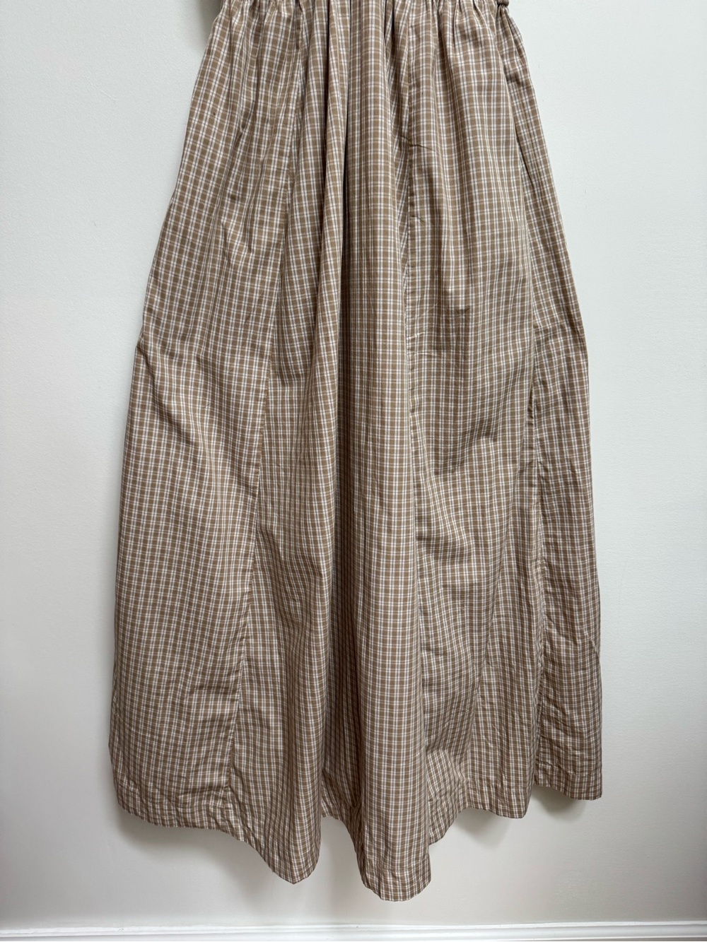 Abercrombie & Fitch Twist Front Gingham Plaid Maxi Dress Women’s XS Summer Party - Picture 6 of 15